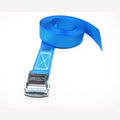 100 stuks Spanband blauw 25 mm 4 meter met klemsluiting