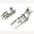 Spanratel smalle handgreep - 25 mm - RVS