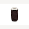 Donkerbruin elastisch koord 3 mm
