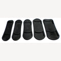 Kunststof schouderpads 32 mm 2 stuks