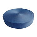 Spanband blauw op rol 25 mm 50 meter