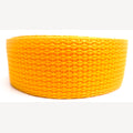 Spanband citroengeel op rol 25 mm 25 meter