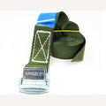 Spanband groen 25 mm 2,5 meter met klemsluiting