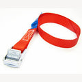 Spanband rood 25 mm 55 cm met klemsluiting