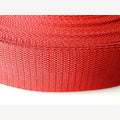 Spanband rood op rol 25 mm 25 meter