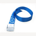 Spanband blauw met klemgesp 20 mm 40 cm