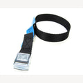 Spanband zwart met klemgesp 20 mm 40 cm