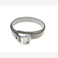 Spanbanden grijs 18 mm met klemsluiting 100 stuks
