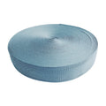 Spanband babyblauw op rol 25 mm 50 meter