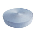 Spanband lichtblauw op rol 25 mm 50 meter