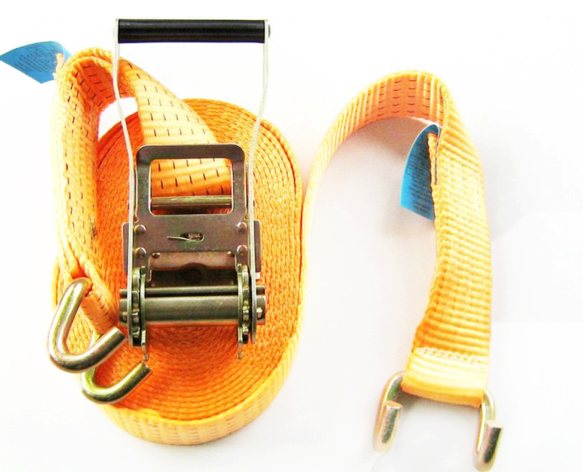 Complete spanband 5000 kg - 8 meter - Oranje