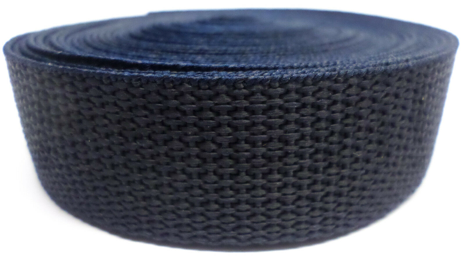 Spanband zwart op rol 25 mm 25 meter