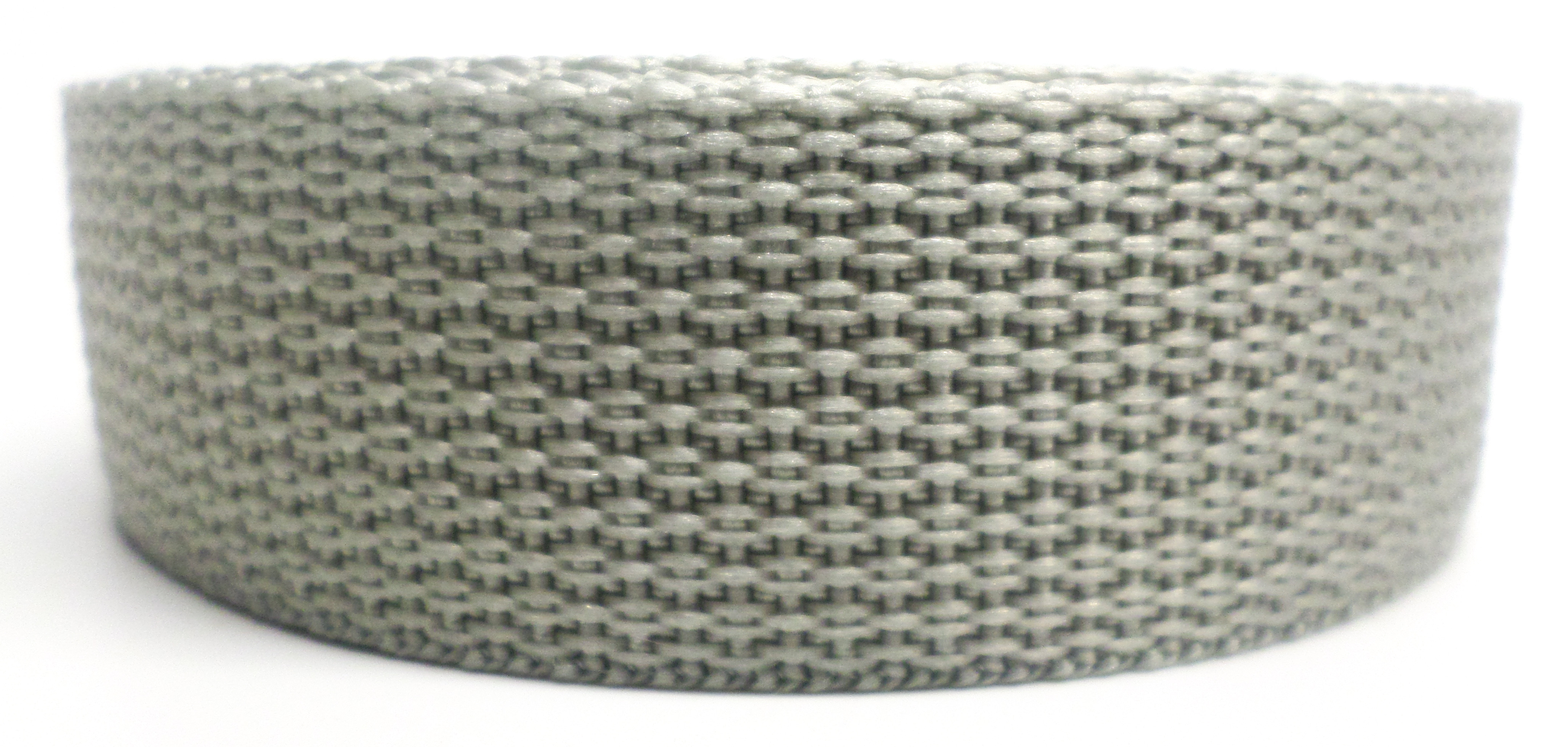 Spanband grijs op rol 25 mm 25 meter