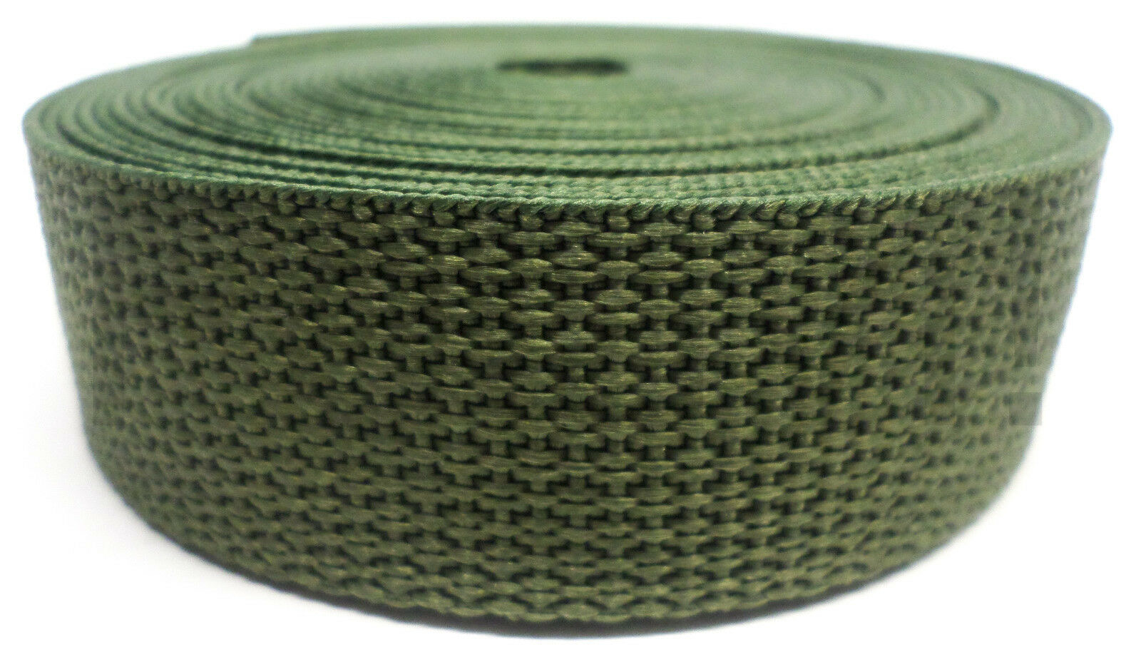Spanband groen op rol 25 mm 5 meter